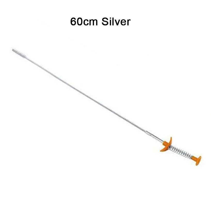 Flexible Drain Clog Remover – Hair & Sink Cleaning Tool (60cm) ROYAZA