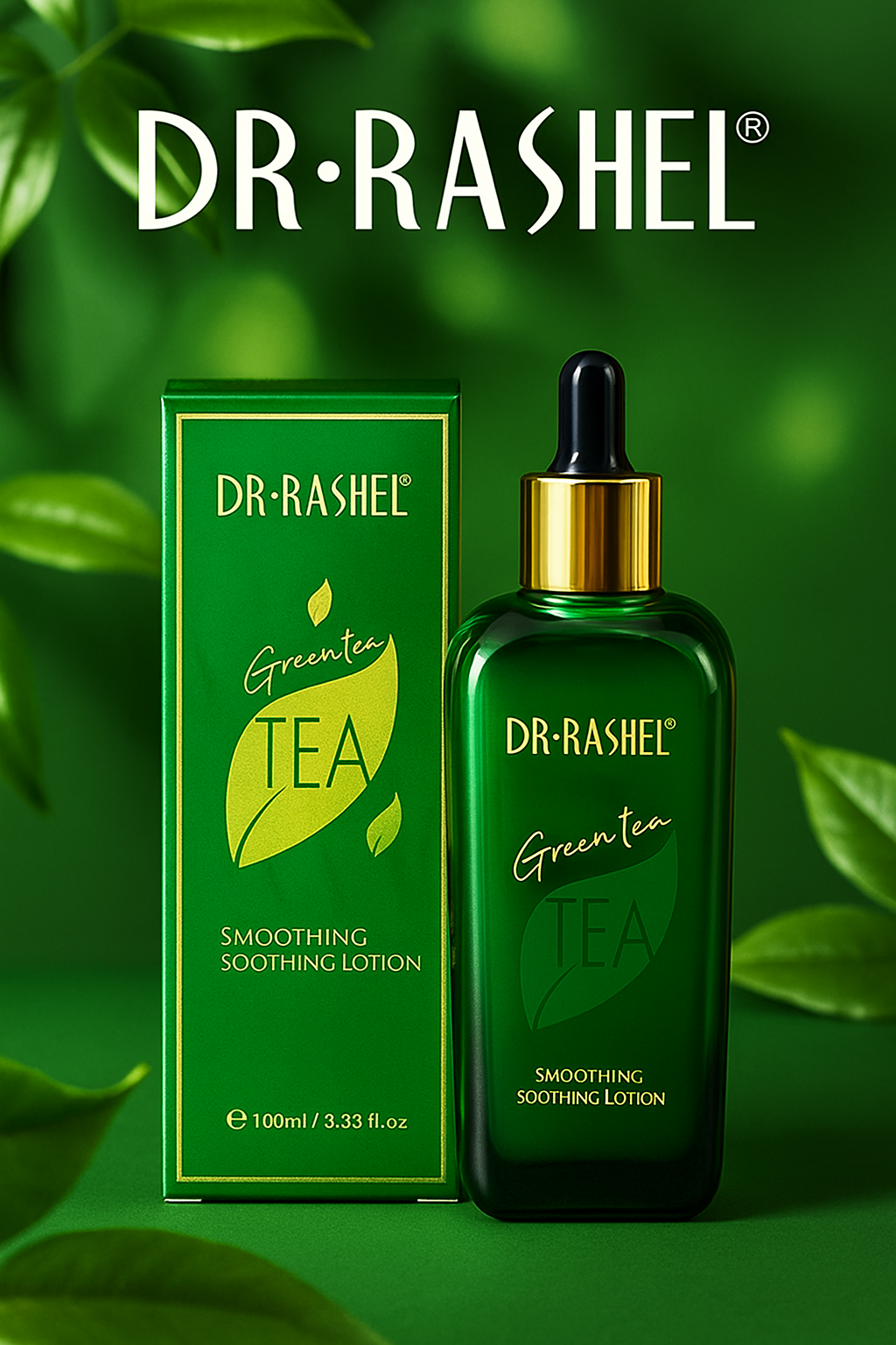 Dr. Rashel — Green Tea Smoothing Lotion (100ml) ROYAZA