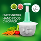 Multifunction Hand Push Chopper – 1.5L Veggie & Meat Cutter & Mixer 🥕✨ ROYAZA