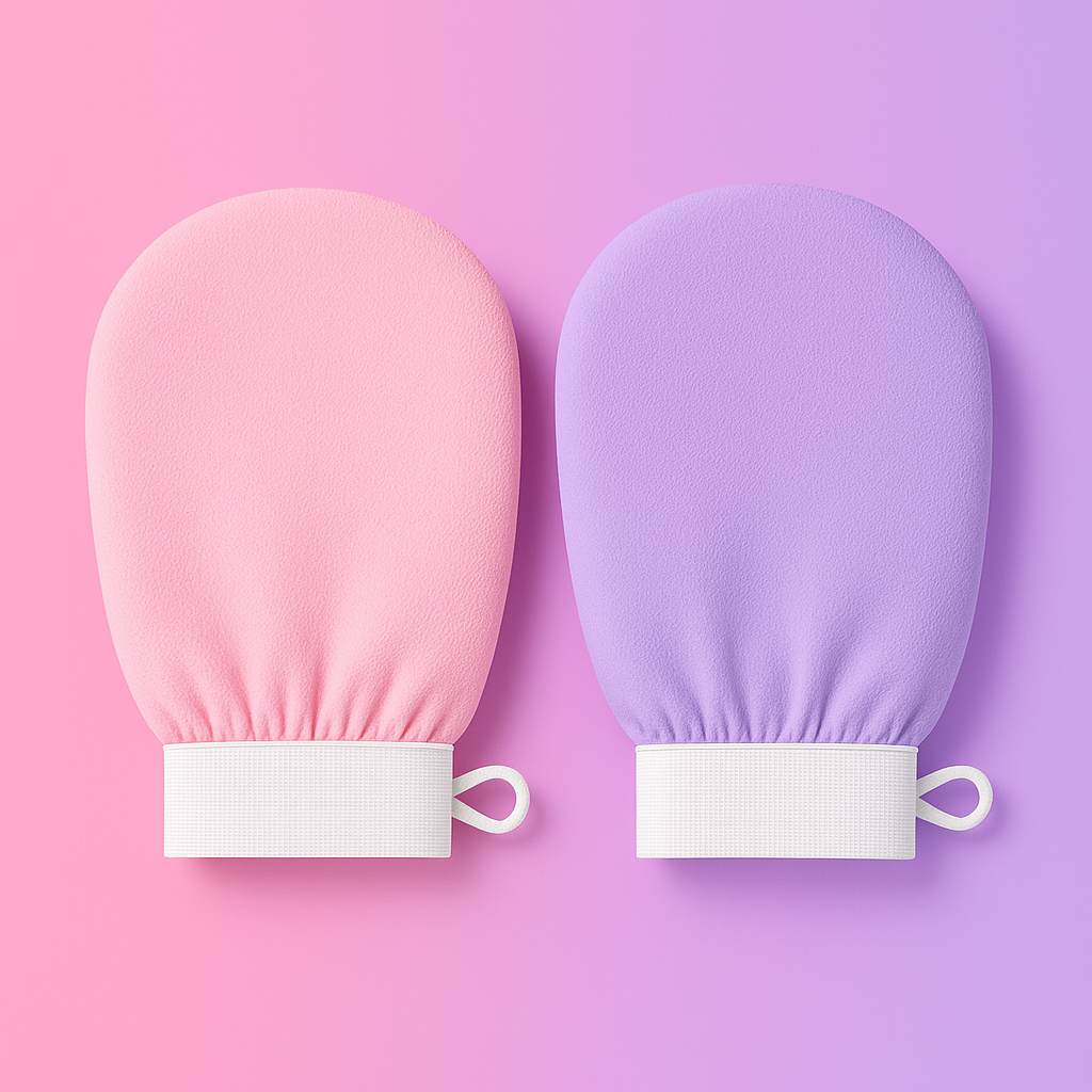 Shower Gloves – Deep Clean Body Scrubber & Dead Skin Remover for Smooth, Soft Skin ROYAZA