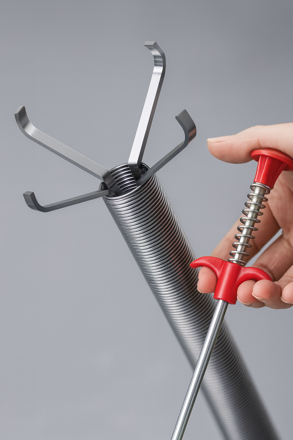 Flexible Drain Clog Remover – Hair & Sink Cleaning Tool (60cm) ROYAZA