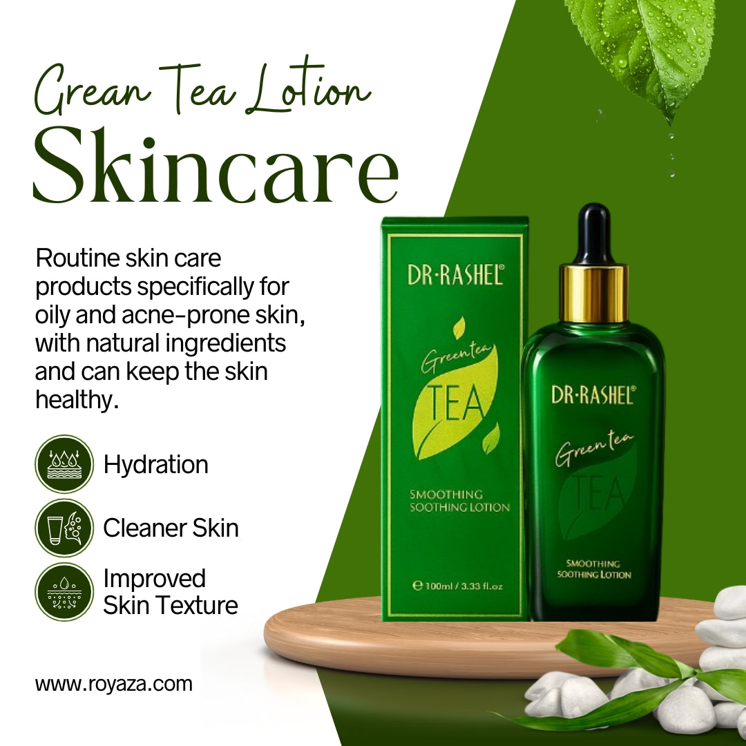 Dr. Rashel — Green Tea Smoothing Lotion (100ml) ROYAZA